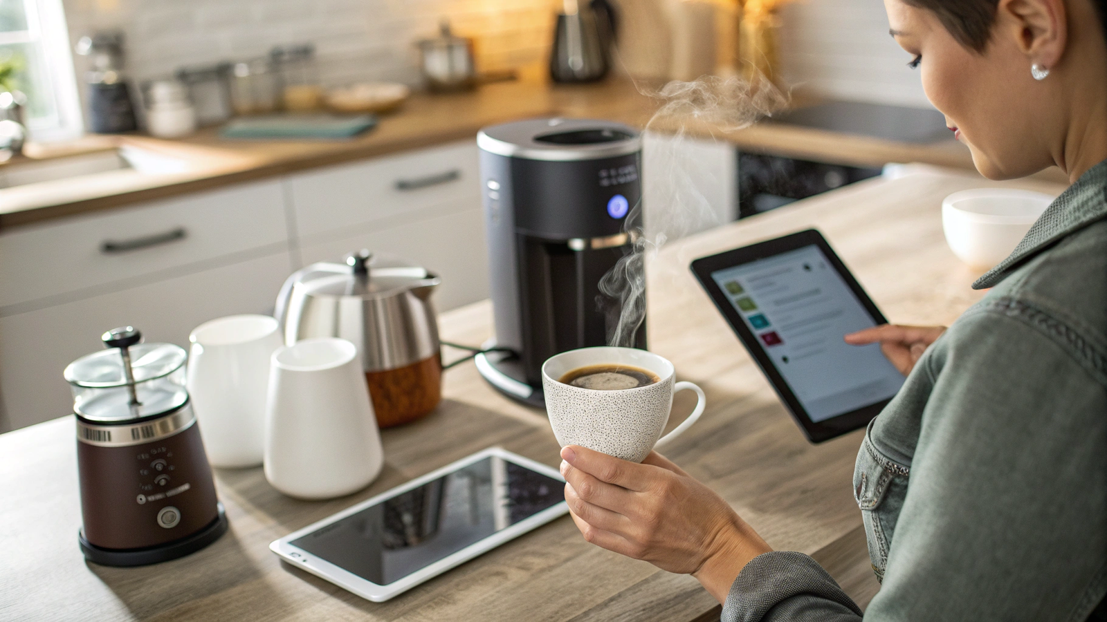 From Coffee to Charging: How Tech Enhances Morning Rituals