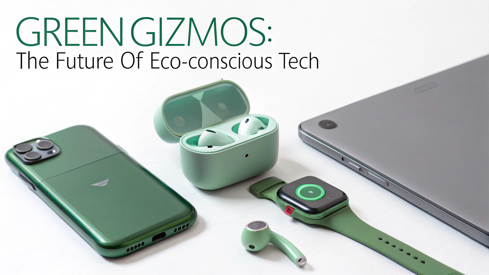 Green Gizmos: The Future of Eco-Conscious Tech