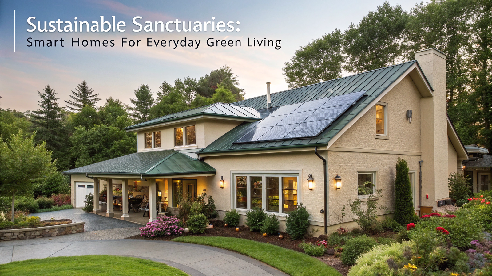 Sustainable Sanctuaries: Smart Homes for Everyday Green Living