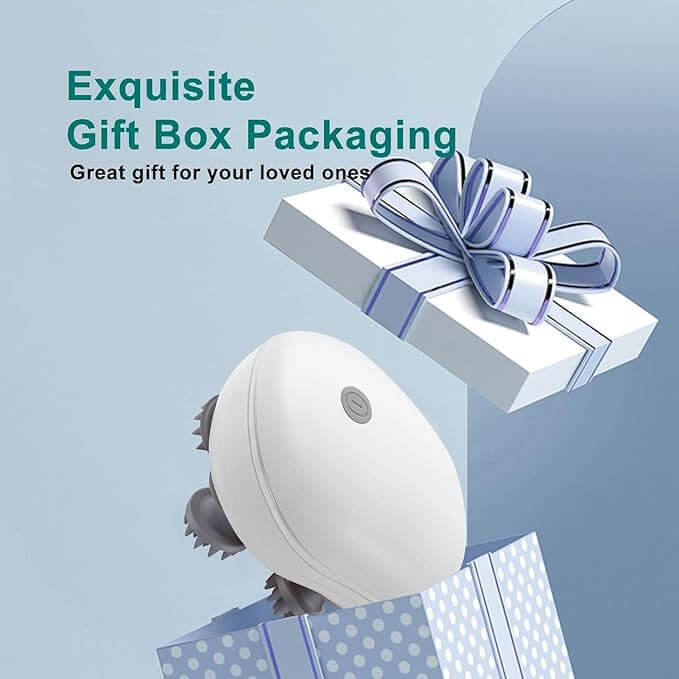 Electric Scalp Massager, Head Massager Scalp Stress Relax, Silicone Scalp Massager