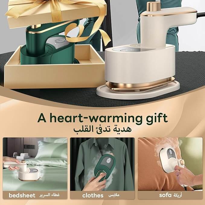 Mini Foldable Steam Iron – Travel-Friendly & Quick!
