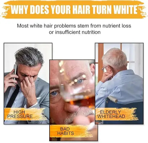 EAST MOON - Black Soap Bar Shampoo for Hair | Grey Coverage Nutrients | Hair Repair