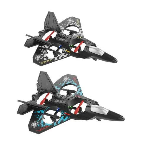 Fighter Jet Remote Control Plane with Lights, Perfect for Kids & Beginners